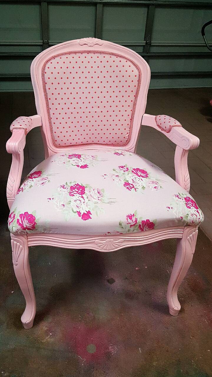 chair Cute Shabby chic cottage accent chair English style