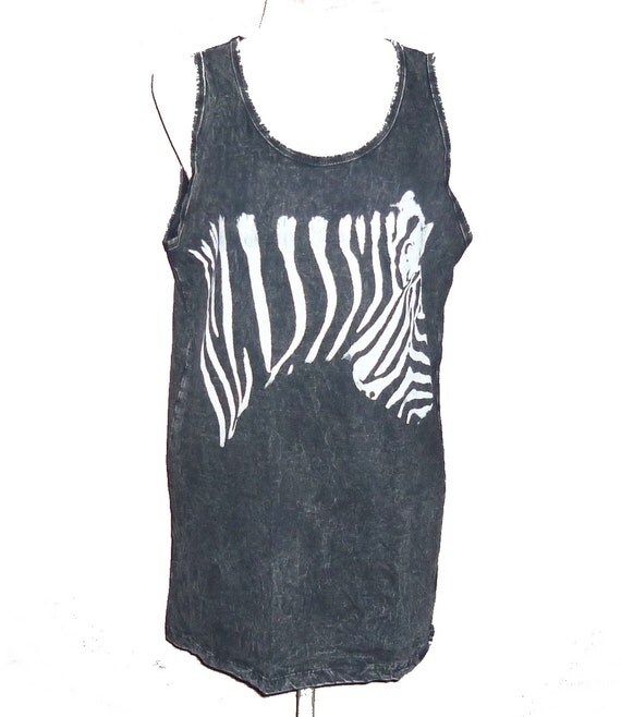 Cat tank top Meow cats animal tank top stone wash sleeveless