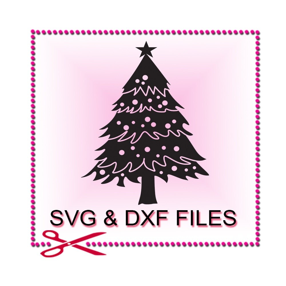 Download Christmas Tree SVG Files For Silhouette Studio and Cricut