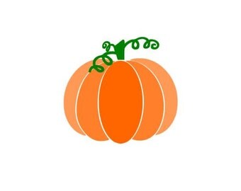 Pumpkin SVG, Studio 3, DXF, EPS and pdf Cutting Files for Electronic Cutting Machines