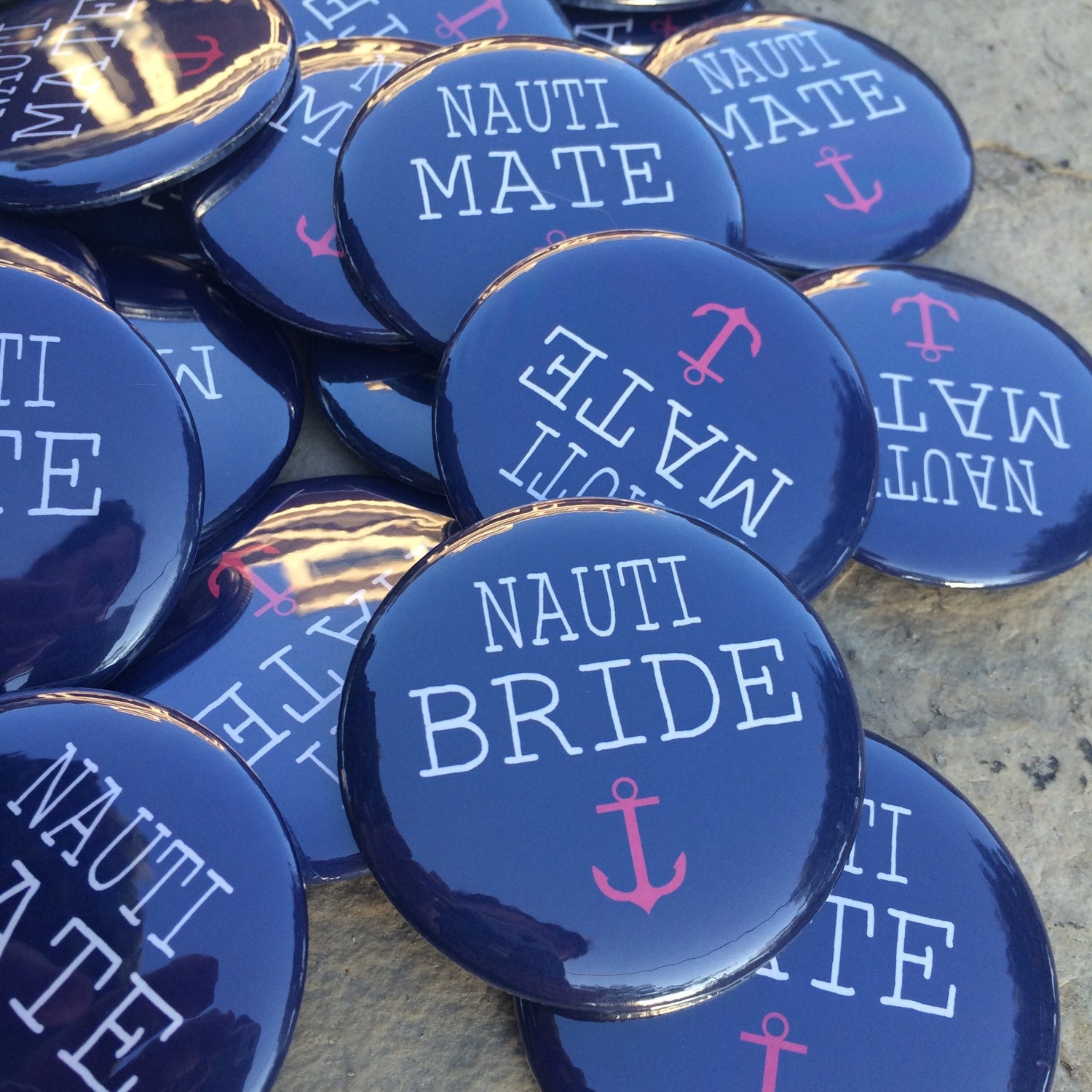 Nauti Bride Nauti Mate Nautical Bachelorette by WhiteRabbitsDesign