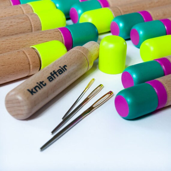 Tapestry needle holder by knitaffair on Etsy