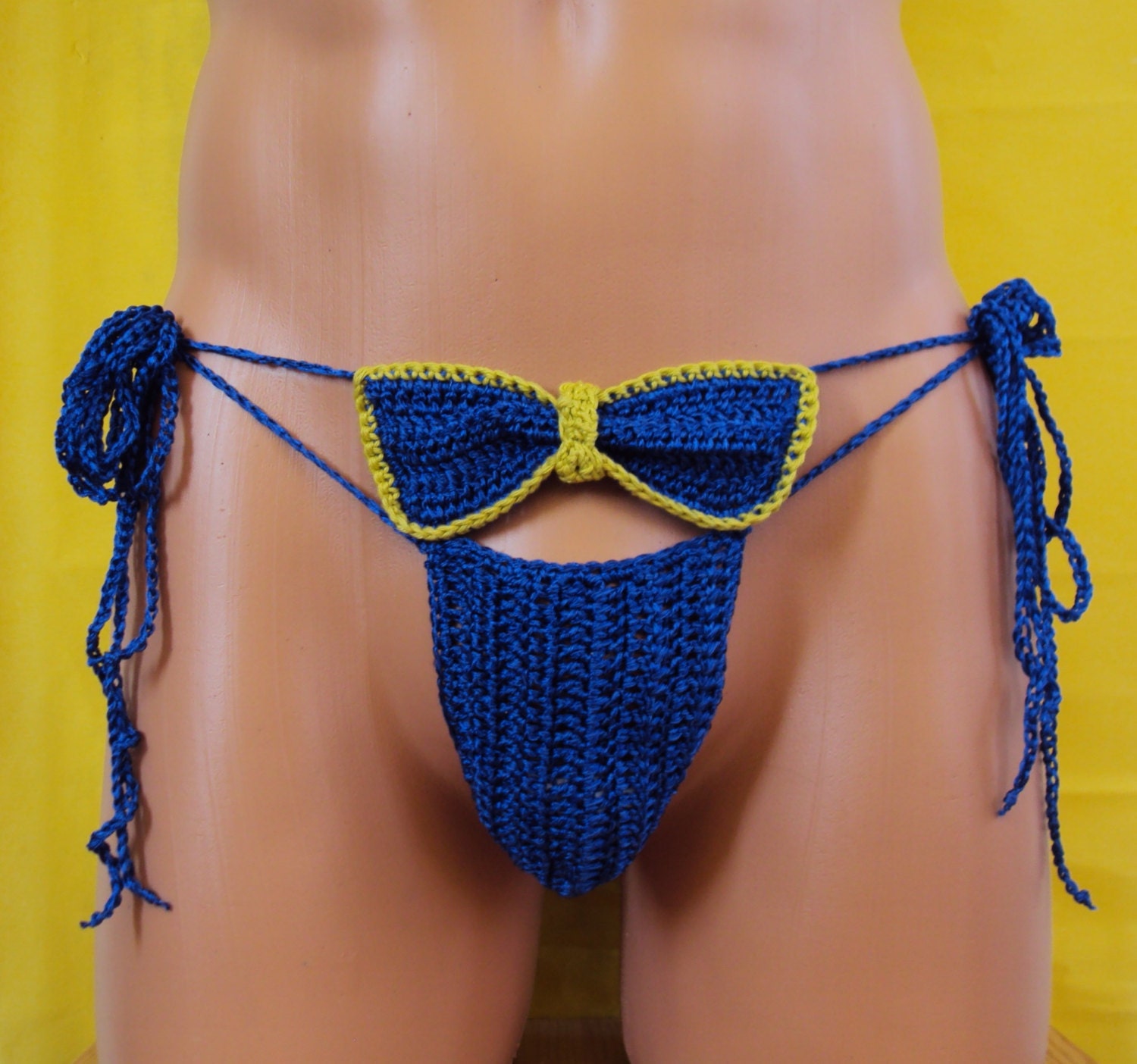 Men's Sexy G String Thong Crochet Handmade