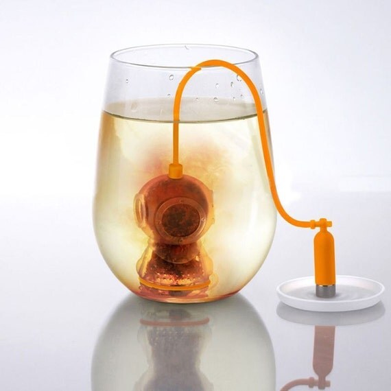 Funny Tea Infuser Diver Loose Leaf Strainer Cute Tea Infuser Loose