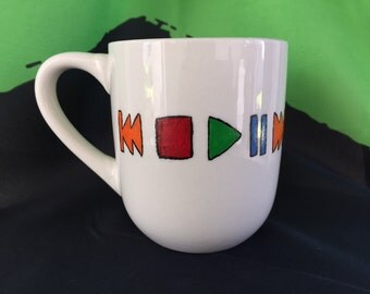 Ed Sheeran Play/Pause Tattoo Inspired Mug