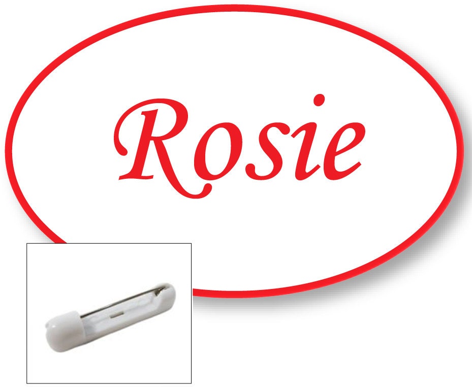 Rosie The Riveter Printable Name Tag