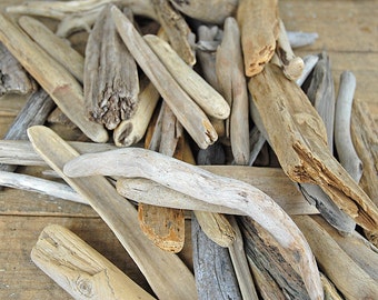 Driftwood 50 Pieces, 6"-12" , Natural driftwood