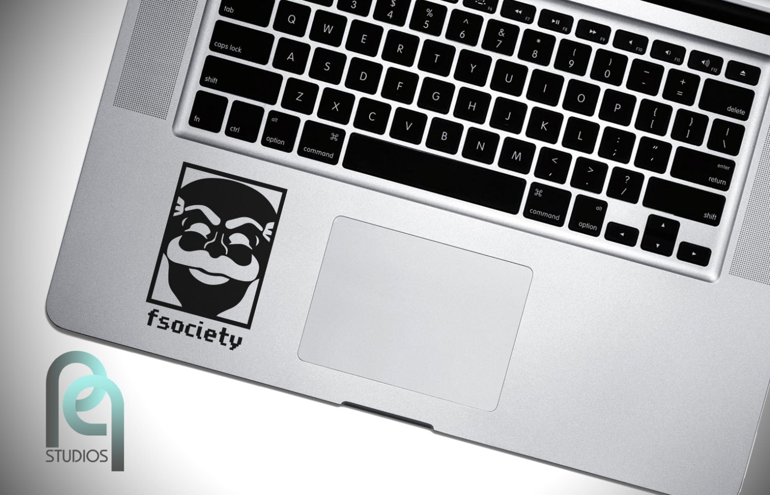 Map Of The World Keyboard Sticker For Windows fsociety - inspired by Mr. Robot High Quality matte vinyl macbook or laptop keyboard decal, sticker