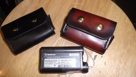 INSULIN PUMP Leather cases All BRANDS Medtronic