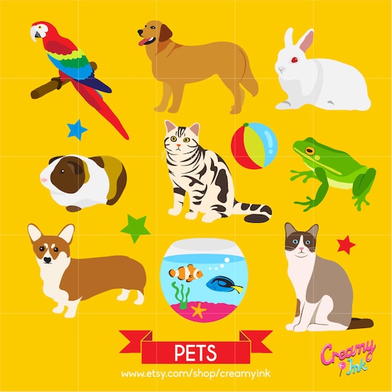 clipart of pets - photo #48