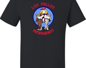 Adult Los Pollos Hermanos Breaking Bad Inspired T-Shirt