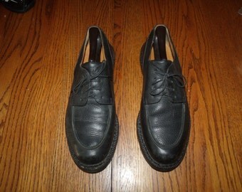 GENUINE Cole Haan Black Leather Oxfords SIZE 1OM