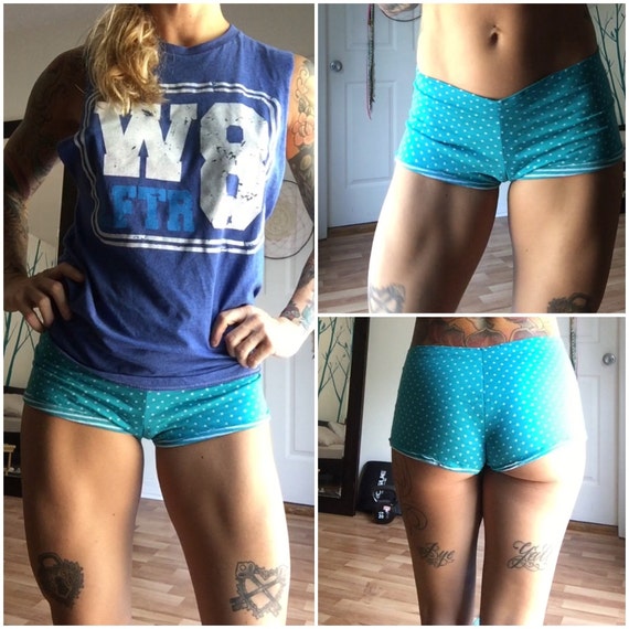 cheeky yoga shorts