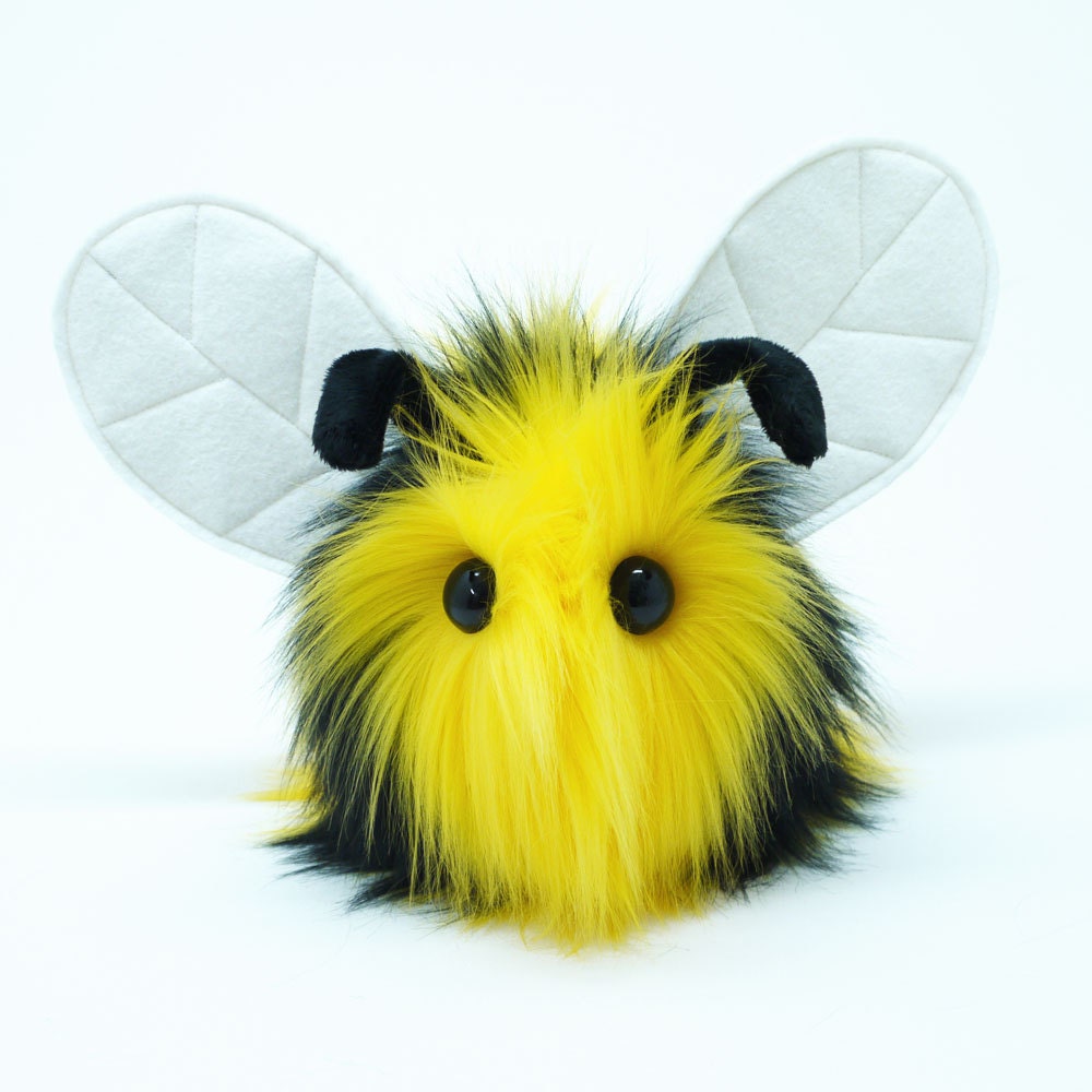 honey bee stuffed animal