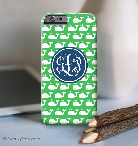 iPhone 7 Personalized Case - Nautical Whale - other models available Il_570xn