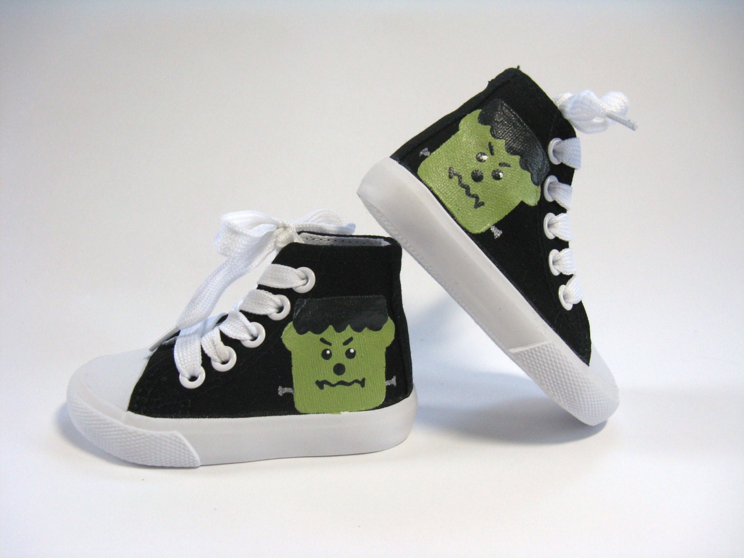 Frankenstein Shoes Halloween Costume or Outfit Monster Black