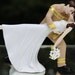 Fireman firefighter dancing bride wedding cake topper Classic ornament keepsake fire dept