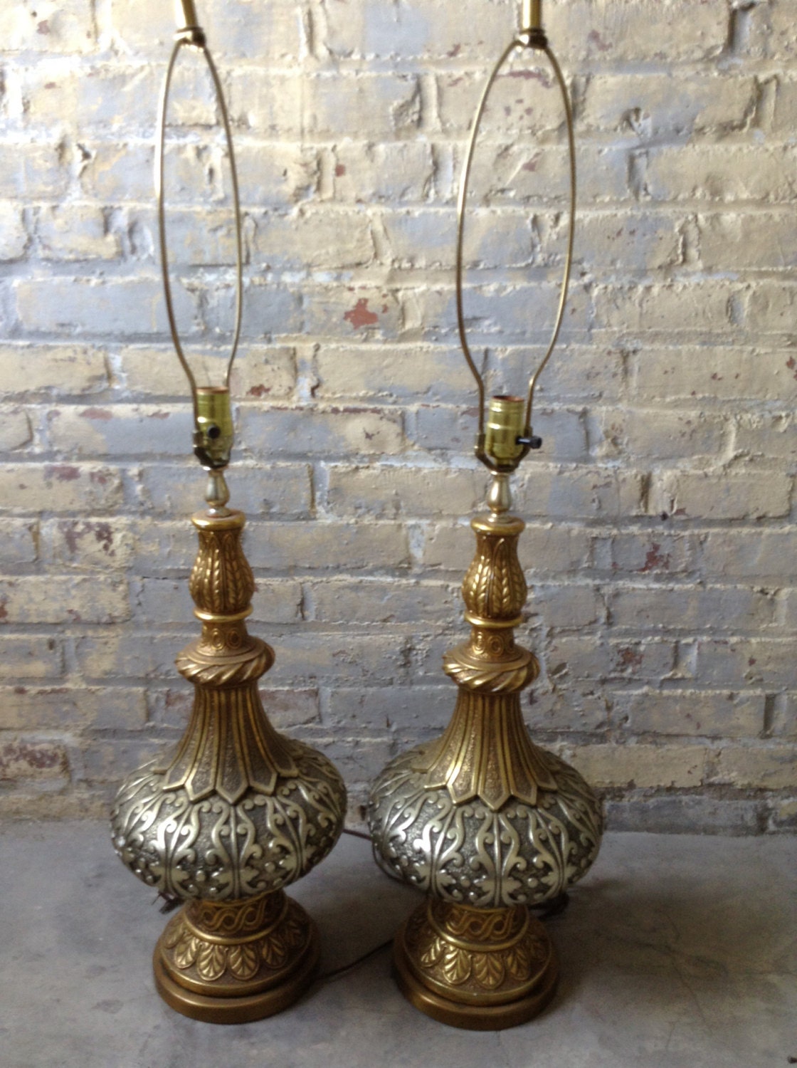 Hold Fred Hollywood Regency Lamp Grecian Lamp Shabby Chic