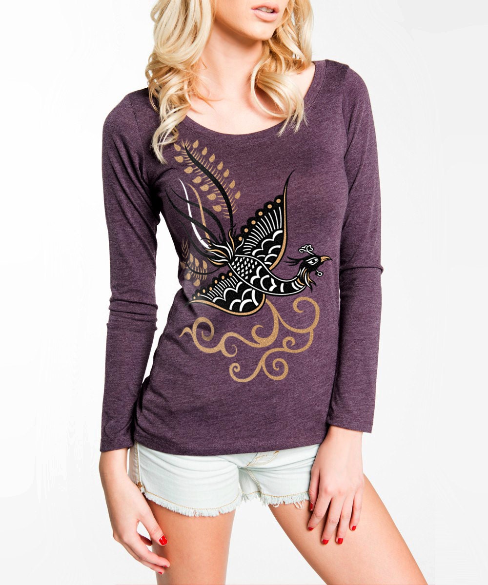 long sleeve graphic tees women