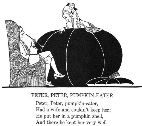 Peter Peter Pumpkin Eater clipart png clip art Digital Image