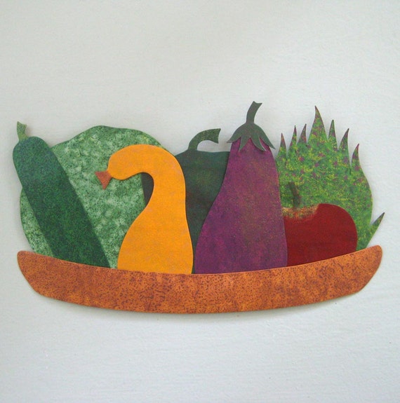 Metal Wall Art Vegetable Kitchen Decor Vegetable Garden