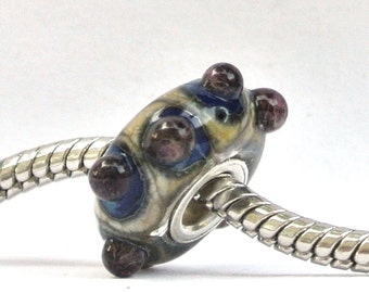 Lampwork Glass Bead Troll, Biagi and ALL other European BHB Charm Bracelets - Wood Nymph