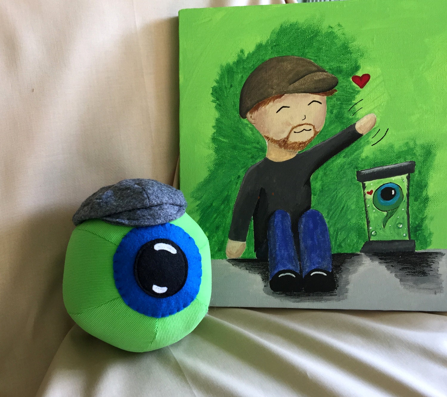 jacksepticeye eyeball plush