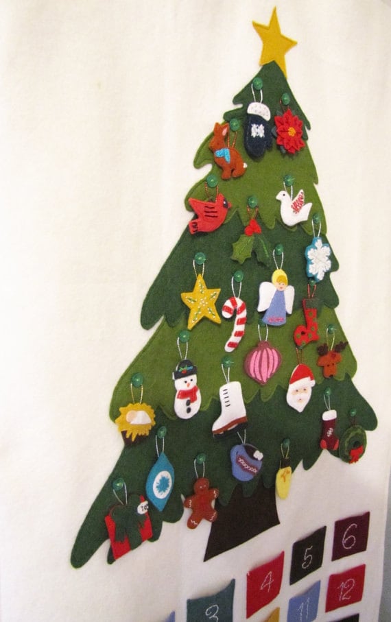 Advent Calendar KIT Materials and Pattern to sew your own