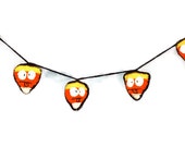 Silly Face Candy Corn Banner Halloween Decoration