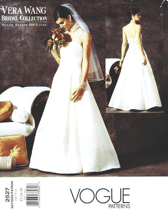 vogue wedding gown patterns