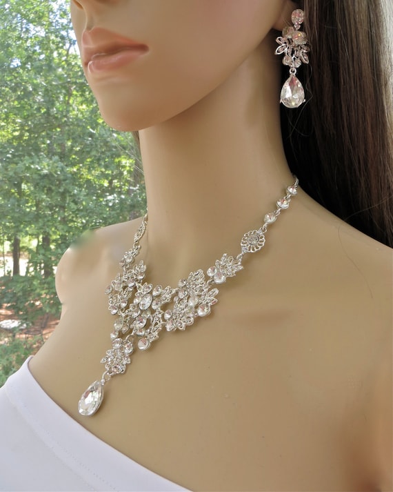 Formal Wear Jewelry, Formal Wear Necklace, Black Tie Necklace, Black