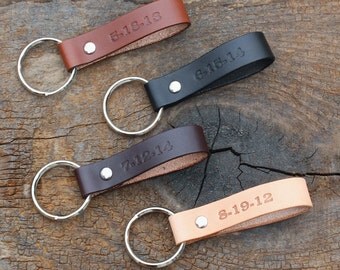 Name Keychain, Personalized Leather Keyring, Name Keyring,Keyring, Personalized Keyring, Keychain with Name