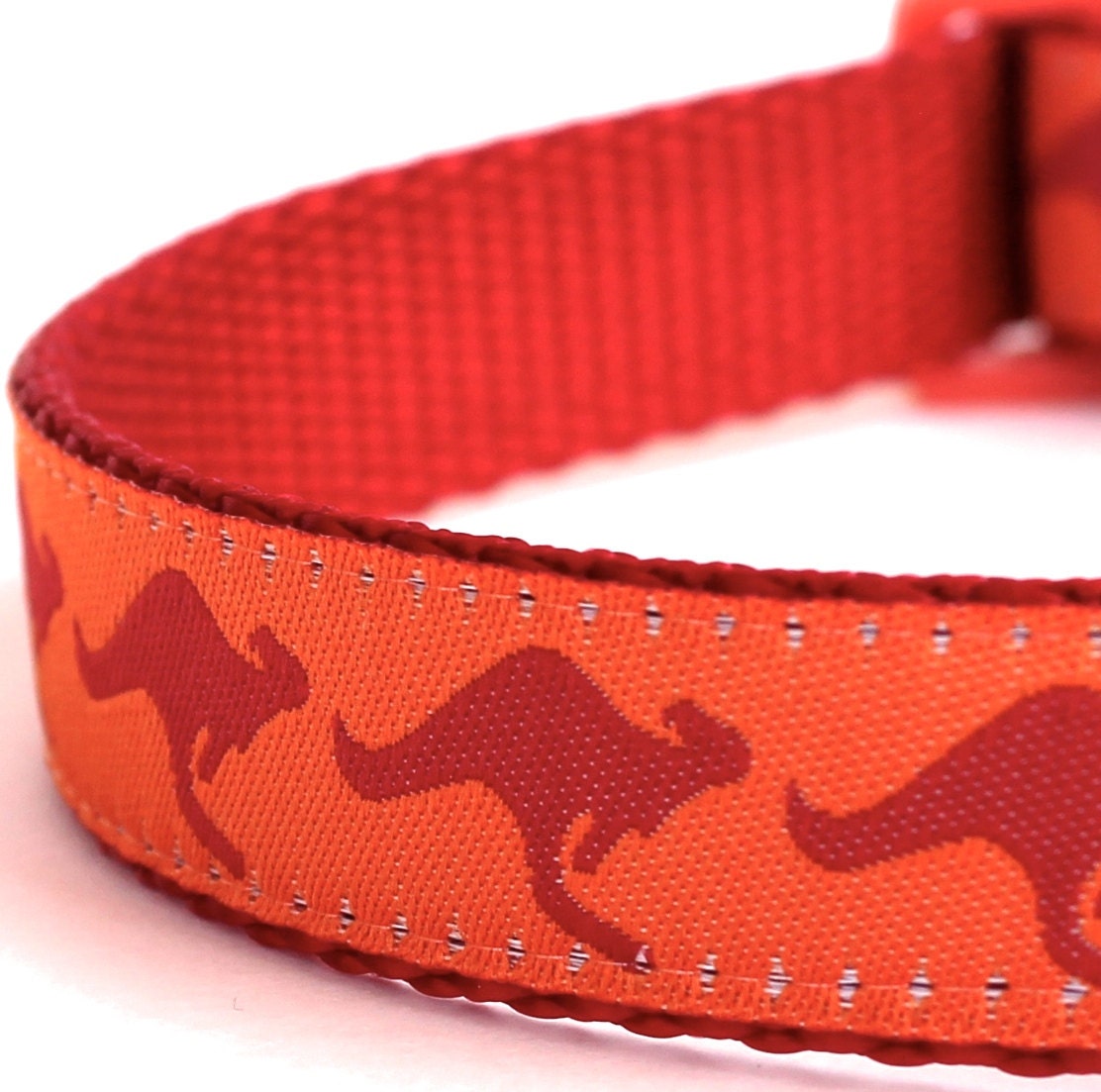 Kangaroo Dog Collar Australia Theme Pet Collar Ribbon