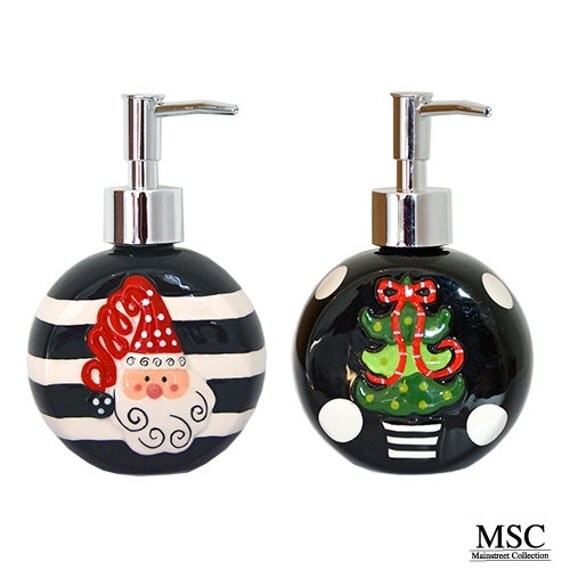Items similar to Christmas Soap Dispenser on Etsy