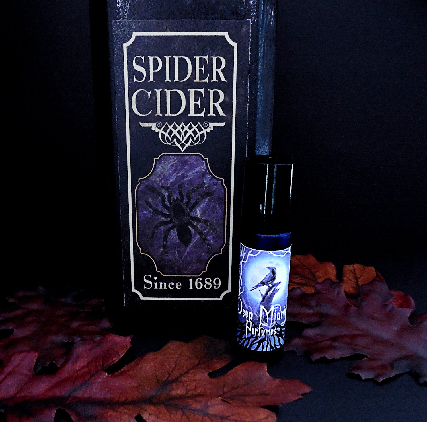 SPIDER CIDER Perfume Oil Fresh Fall Apples Frankincense