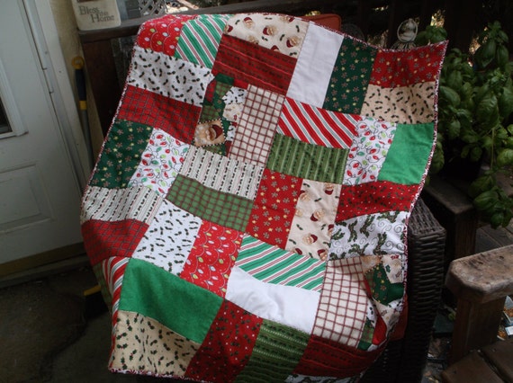 Christmas blocks quilt patchwork quilt