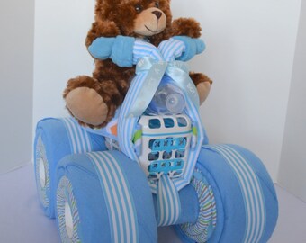 the gifting group motorcycle diaper cake bo