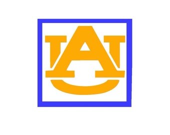 Auburn SVG or Silhouette Instant Download