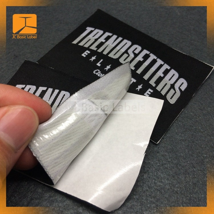 This is an image of Slobbery Custom Iron on Clothing Labels It is a picture of Slobbery Custom Iron on Clothing Labels