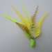 Cat Toy Lime Green Feather Flier with Catnip and Bell