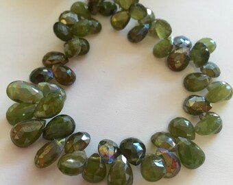 semi precious 7x5mm faceted oval cut twilight mystic topaz for one from semi precious 7x5mm faceted oval cut twilight mystic topaz for one from
