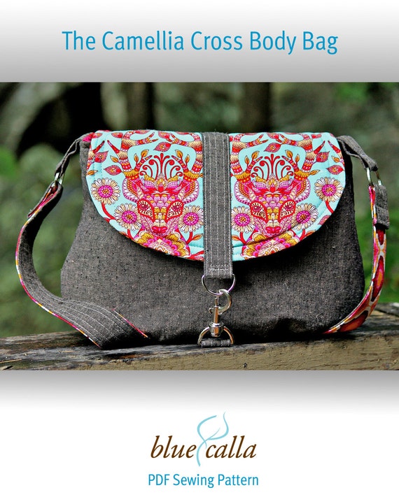 Reversible Cross Body Bag Sewing Pattern | Literacy Basics