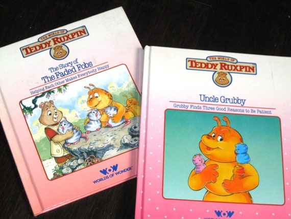 teddy ruxpin and grubby collection