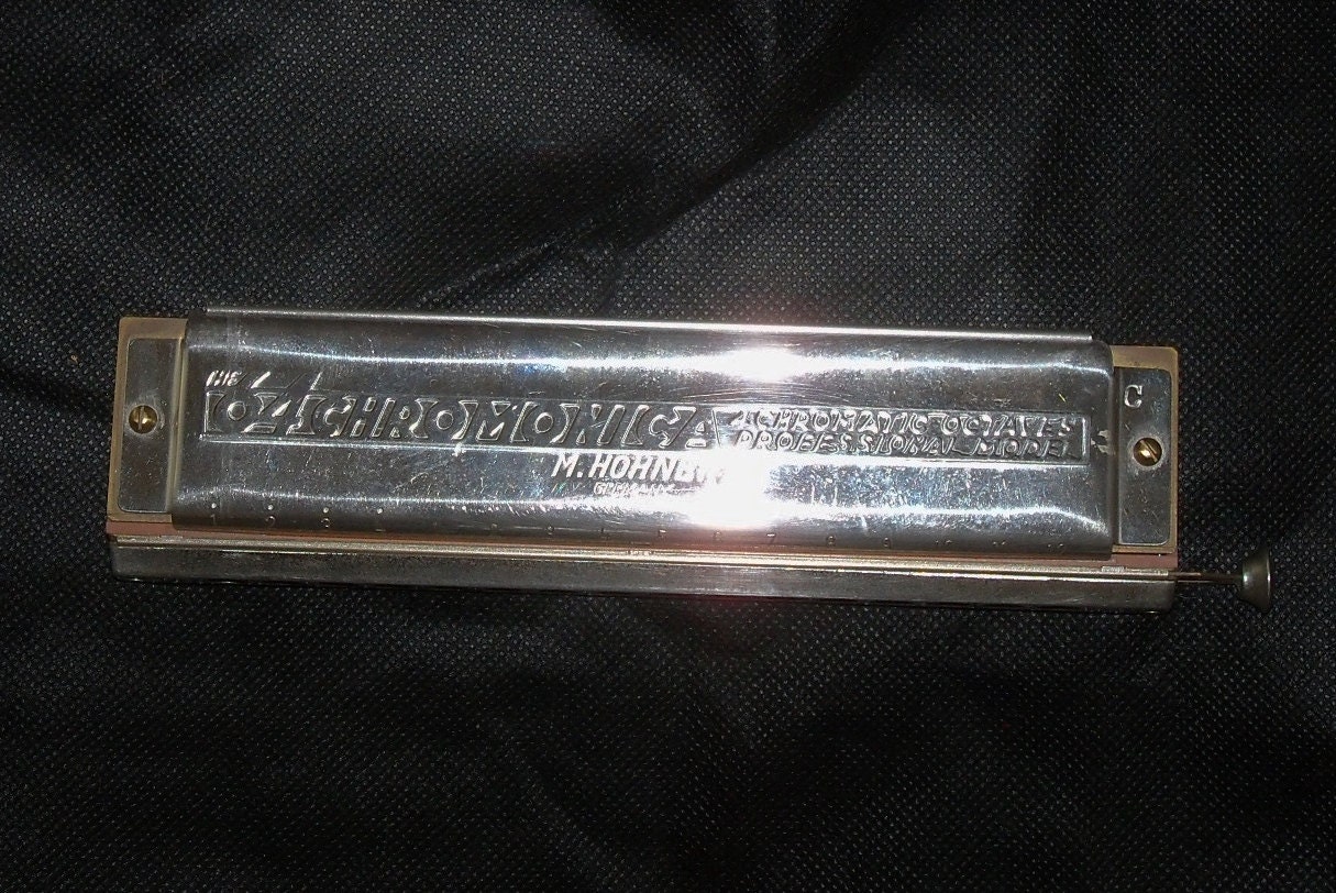 Harmonica M. Hohner Germany The 64 Chromonica 4 Chromatic