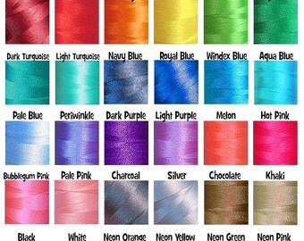 Thread Colors For Embroidery