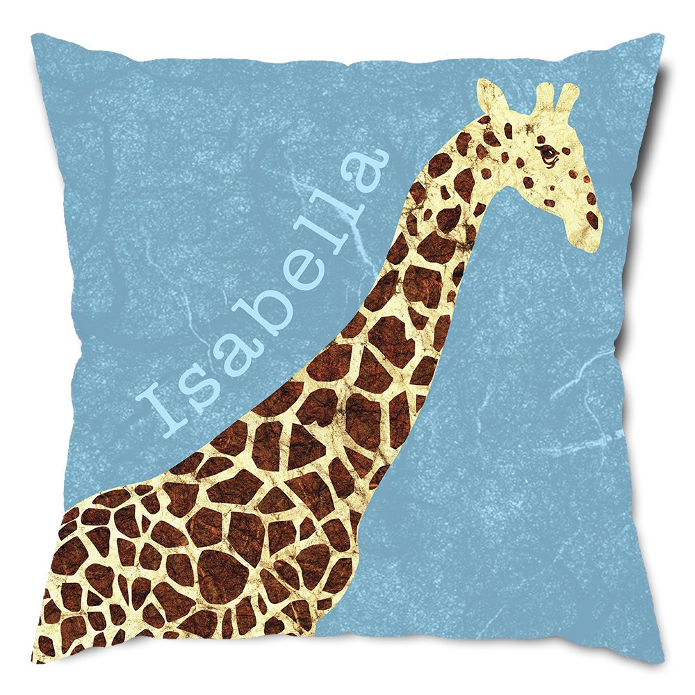 giraffe floor pillow