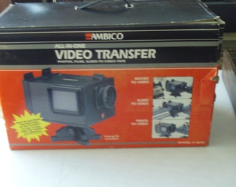 Vintage Ambico Film to Video Transfer Machine