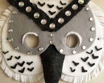 Snowy Owl Mask for kids