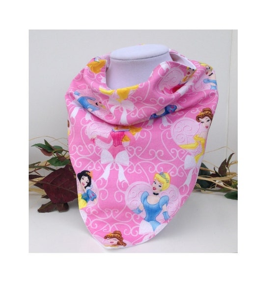 Older Kids Adult Bandana Drool Bib...PRINCESS