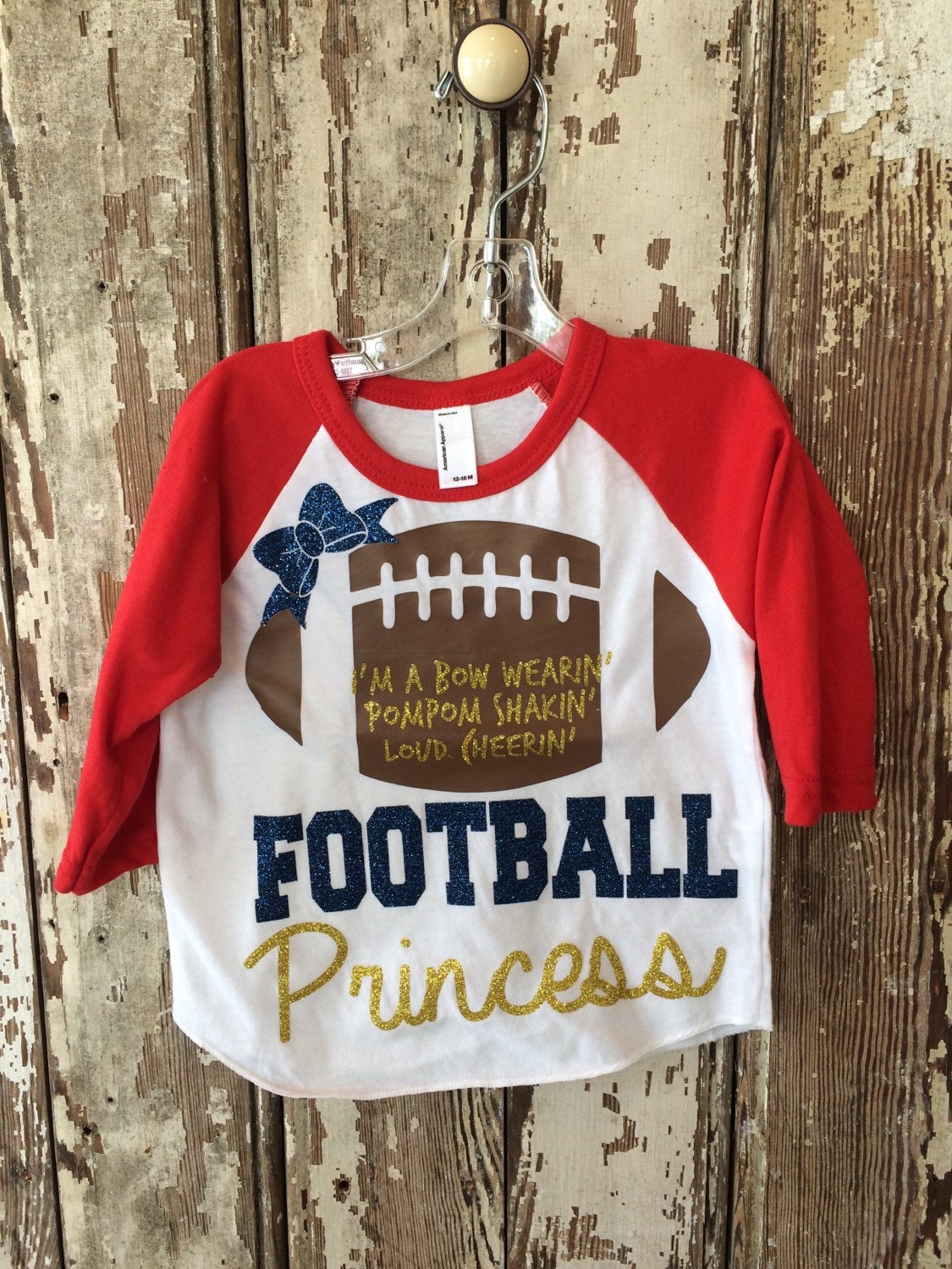 Football princess by heavenscentinc on Etsy